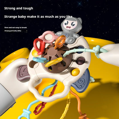 Baby Finger UFO Pull Toy Teether Grip Early Educational Toy