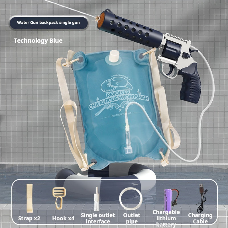 Summer Electric Backpack Water Gun, Automatic Outdoor Toy
