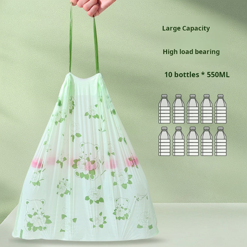 Camellia Scented Tear-Free Garbage Bag Thickened Handheld