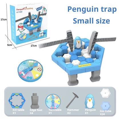 Juego de bloques de hielo Save Penguin, juguete de entrenamiento de enfoque 