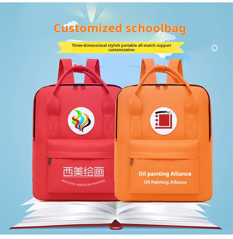 Mochila escolar de jardín de infantes de segunda dimensión 