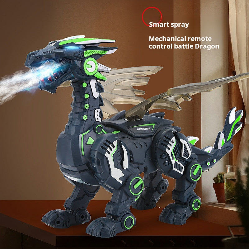 Electric Walking Dinosaur with Lights, Sounds, and Spray for Ages 0-6