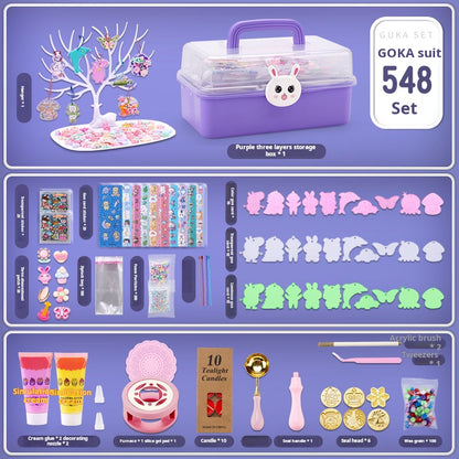 DIY Sticker Kit for Girls Craft Toy