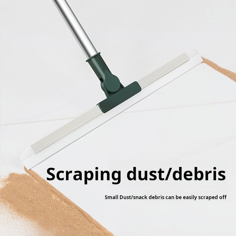Silicone squeegee mop