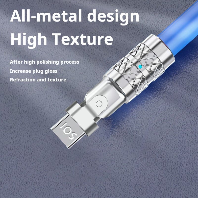 20W PD Rotating C-to-L Fast Charge Cable