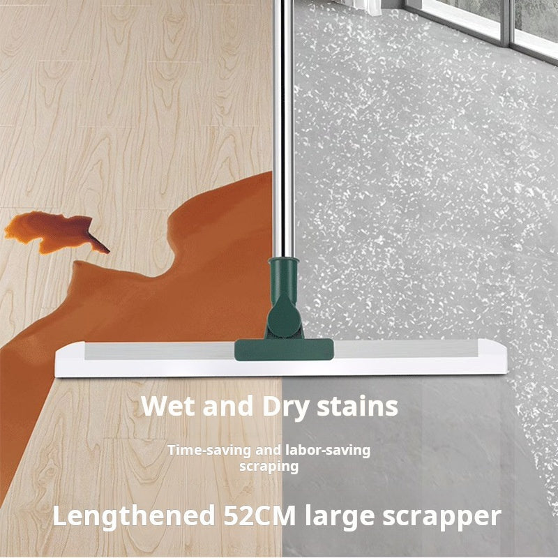 Silicone squeegee mop