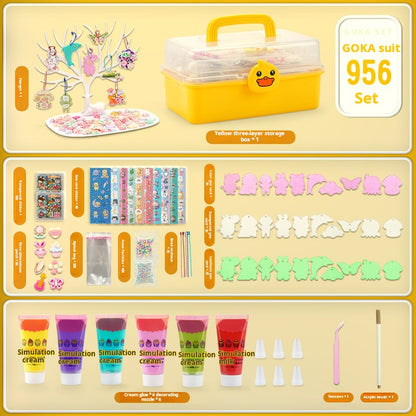 DIY Sticker Kit for Girls Craft Toy