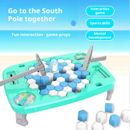Juego de bloques de hielo Save Penguin, juguete de entrenamiento de enfoque 