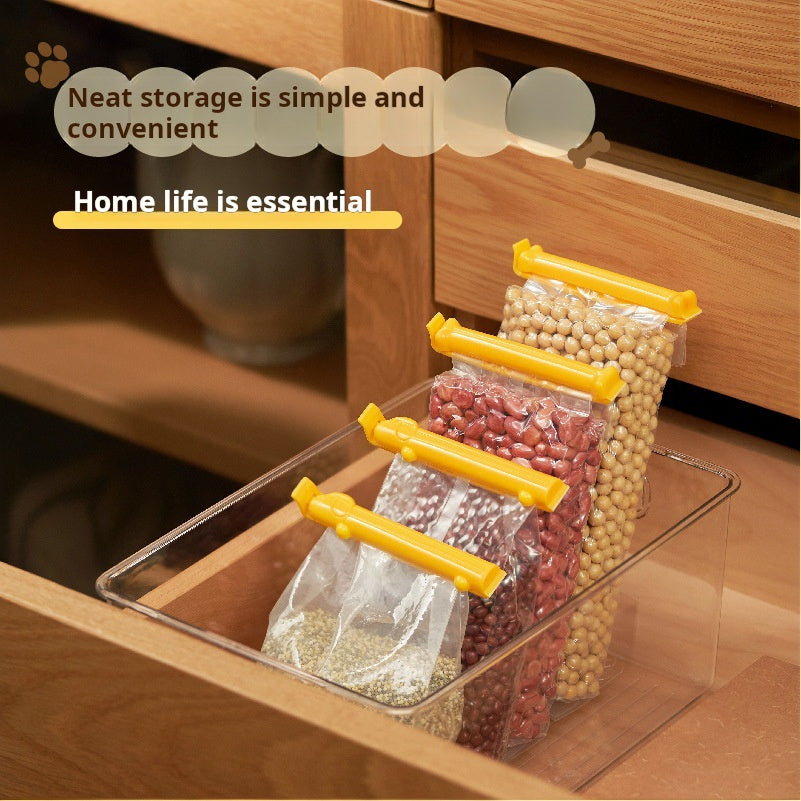 Clips para sellar y mantener frescos los alimentos 