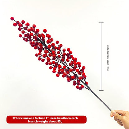 Simulación de frutos rojos. 
