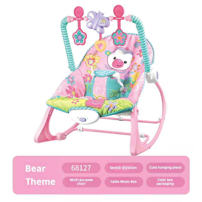 Baby Electric Vibrating Music Rocking Chair Soothing Recliner