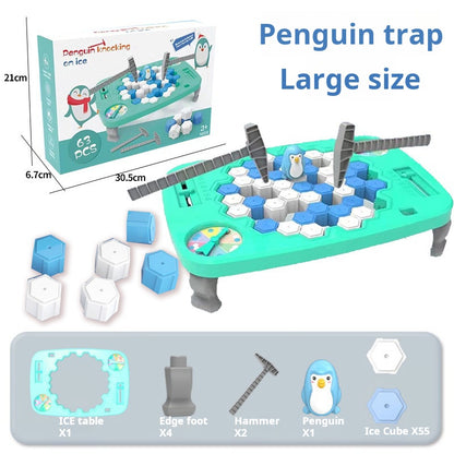 Juego de bloques de hielo Save Penguin, juguete de entrenamiento de enfoque 