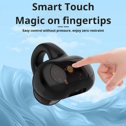 OWS clip-on single-ear Bluetooth headset