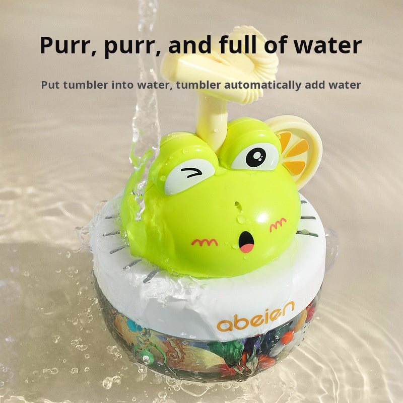 Amphibious Cute Wobble Toy Frog and Pig Water Play