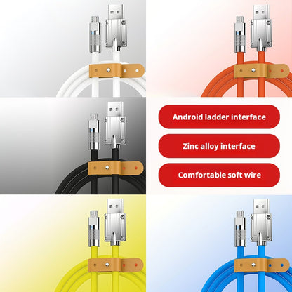 Custom Zinc Alloy Fast Charging Cable 120W