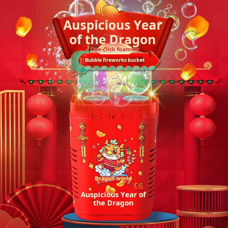 Electric Automatic Bubble Machine for Kids