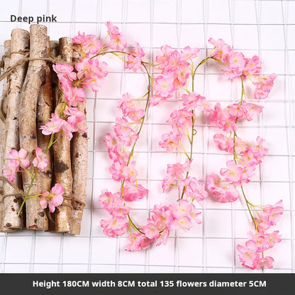 Artificial cherry blossom vine wholesale
