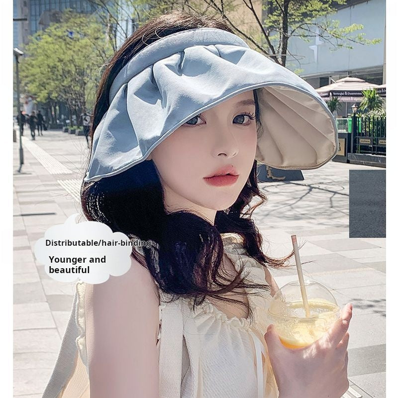 UPF50+ Shell Sun Hat Women's Summer