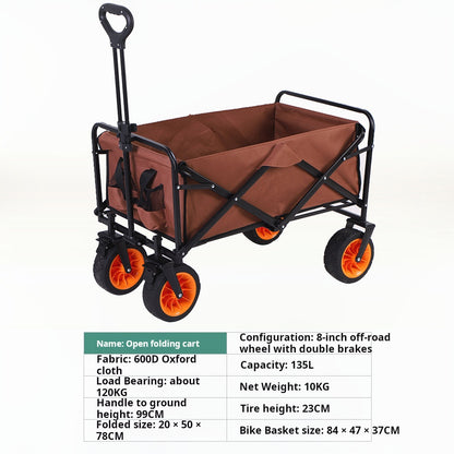 Portable Folding Camping Cart