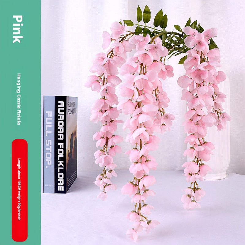 Decoración del hogar, decoración suave, flor de seda, flor artificial 