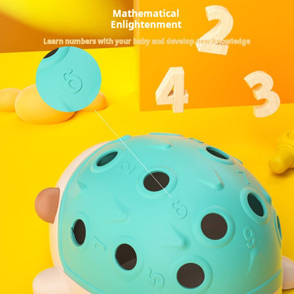 Baby Fine Motor Focus Training Hedgehog Puzzle Early Educational Toy