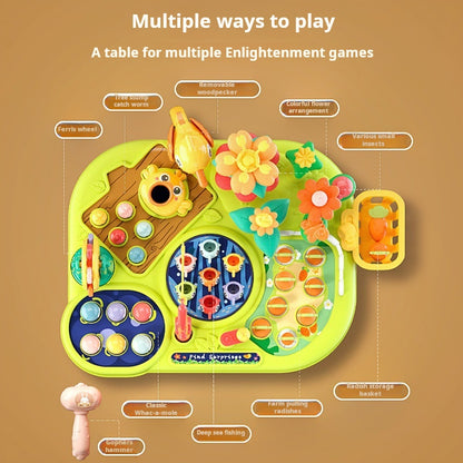 Children's Multi-functional Game Table Toy Early Educational Whack-a-Mole Table