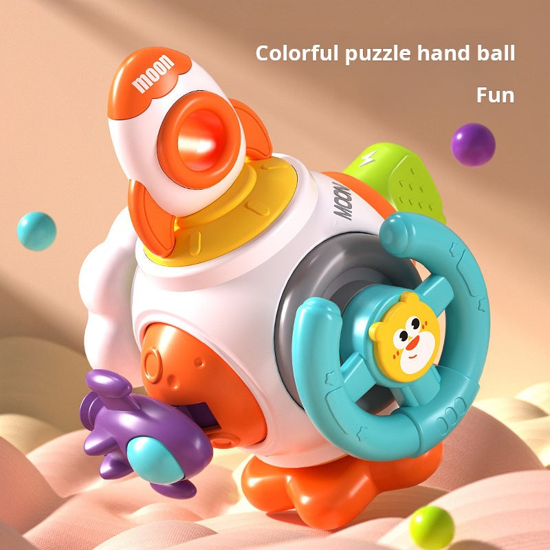 Baby Busy Ball Montessori Grip Sensory Training Early Education Spin Fun