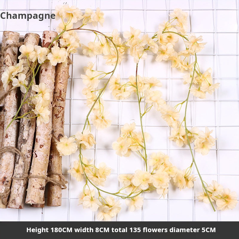 Artificial cherry blossom vine wholesale