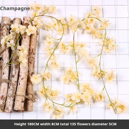 Artificial cherry blossom vine wholesale