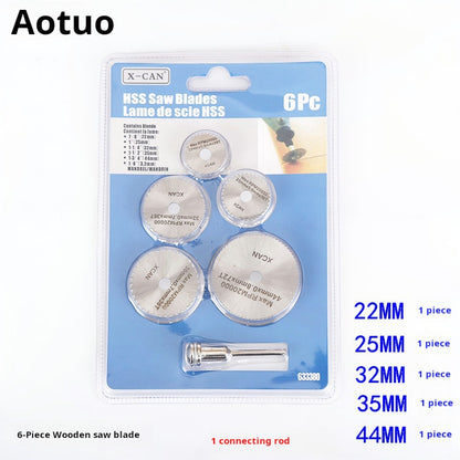 6PC Mini High-Speed Steel Saw Blade Set for Rotary Tools