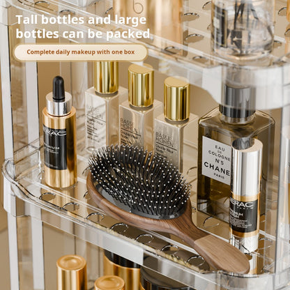 Three-tier desktop organizer