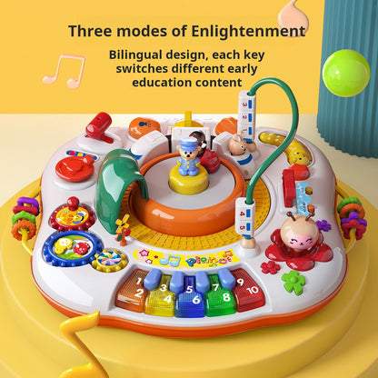 Children's Multi-functional Learning Fun Game Table Electric Early Education
