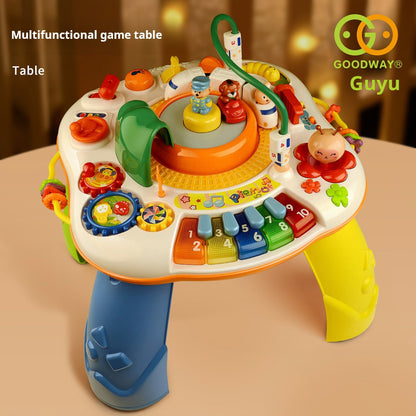 Children's Multi-functional Learning Fun Game Table Electric Early Education