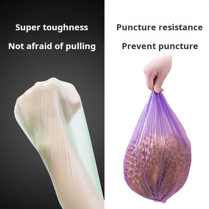 100-Count Colorful Trash Bags, Tear-Off