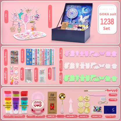 DIY Sticker Kit for Girls Craft Toy