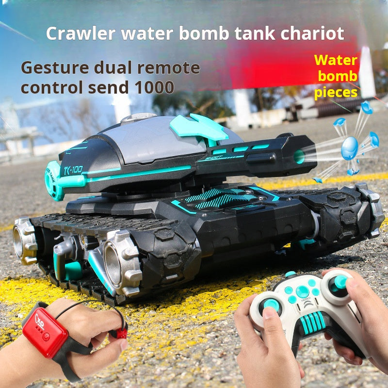 Water Bullet RC Tank with Gesture Control and Drift
