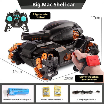 Water Bullet RC Tank with Gesture Control and Drift