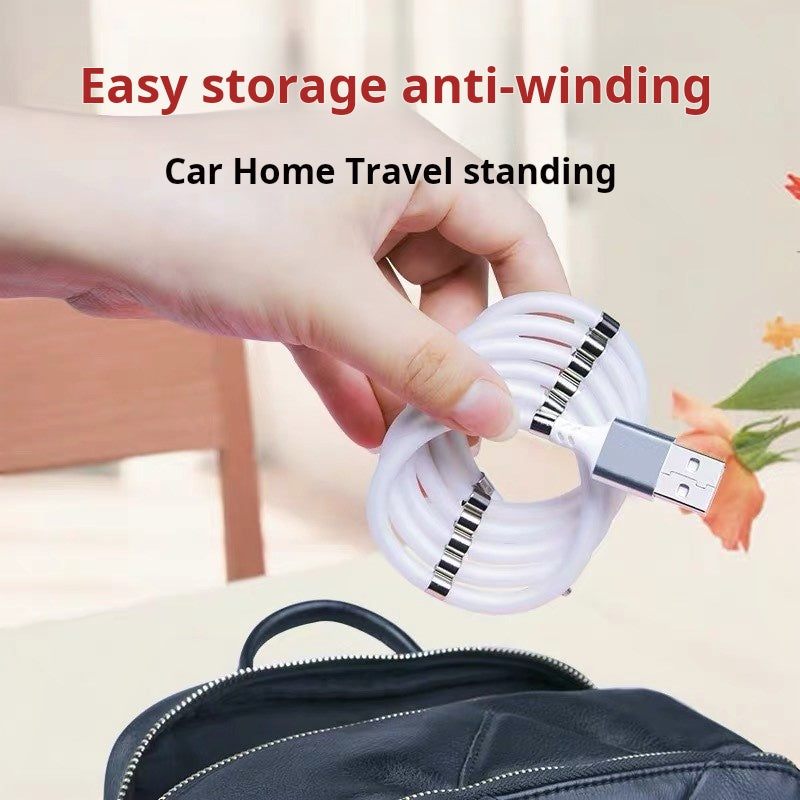 Retractable Magnetic Cable - Fast Charge, Type-C
