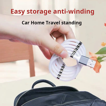Retractable Magnetic Cable - Fast Charge, Type-C