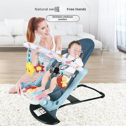 Baby Foot Piano Fitness Rack Baby Rocking Chair Soothing Recliner