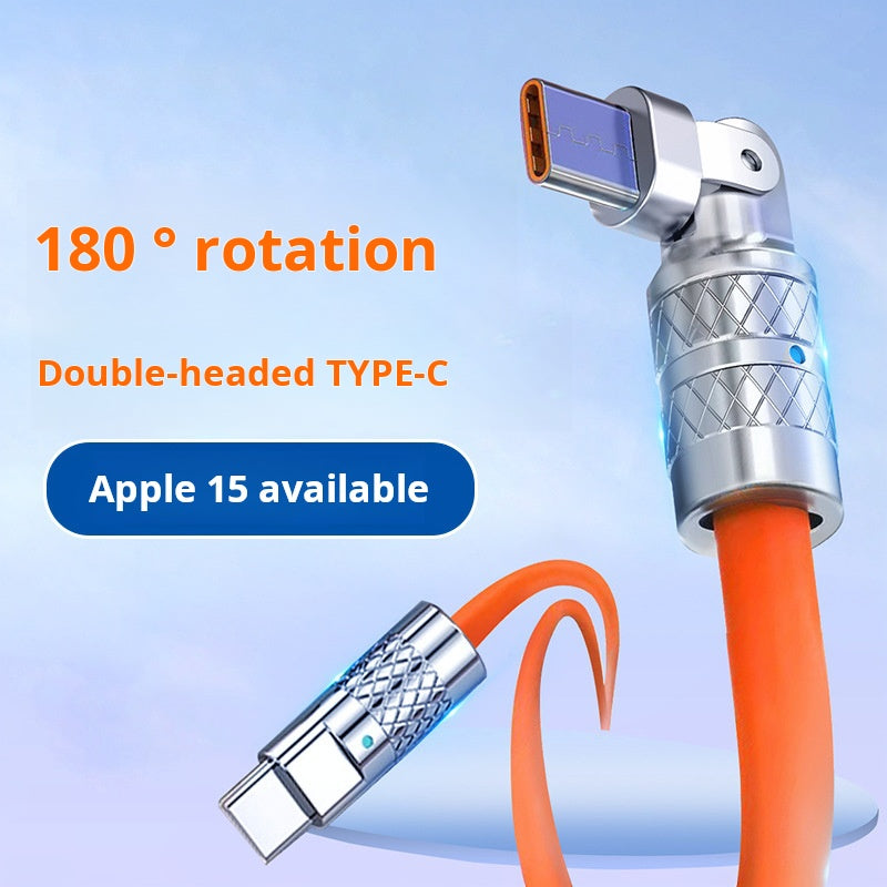 60W Fast Charging Type-C Cable for Huawei - Zinc Alloy