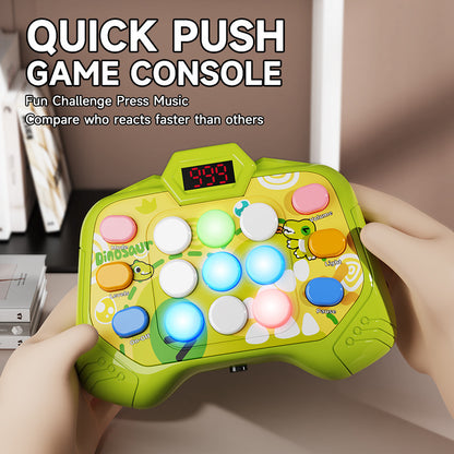 Presione y empuje el juguete para niños Speed ​​Challenge Game Machine Mole 