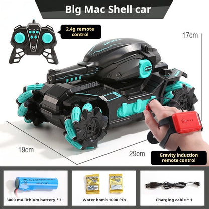 Water Bullet RC Tank with Gesture Control and Drift