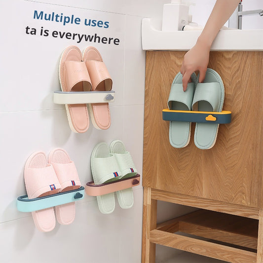 Wall-Mount Shoe Rack for Home