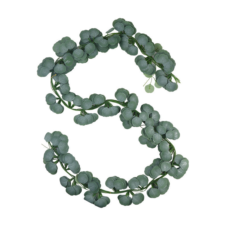 Simulation green plant eucalyptus rattan