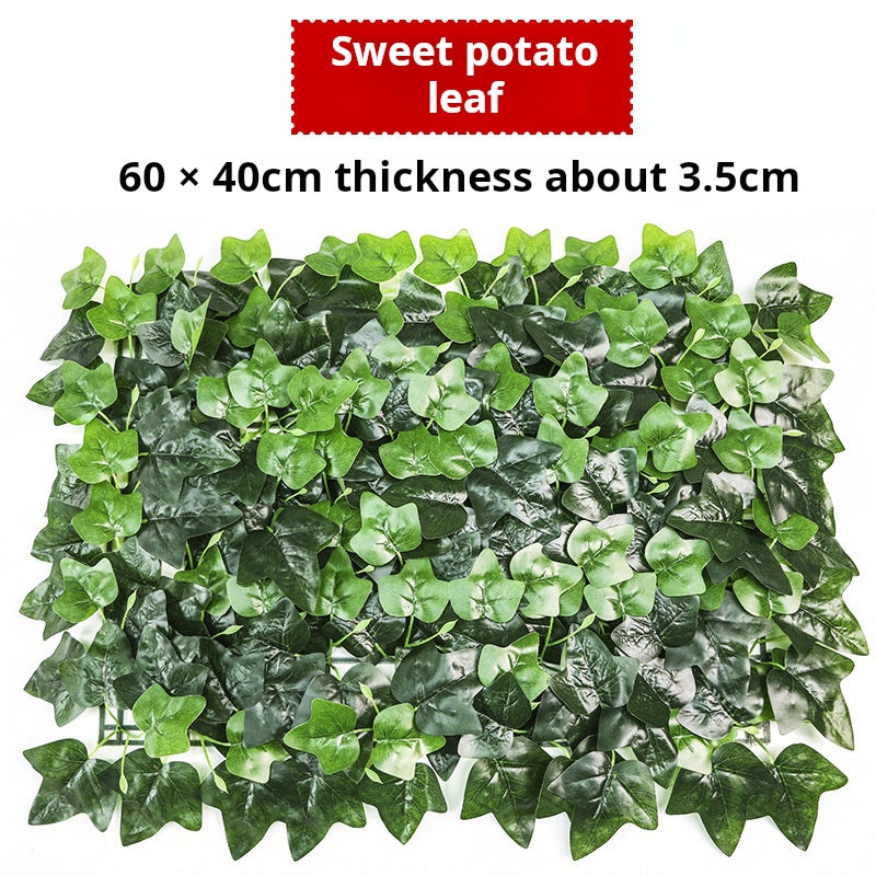 40x60cm green radish leaf simulation landscape lawn