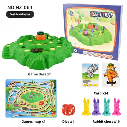 Juguete de juego de trampa para conejos 