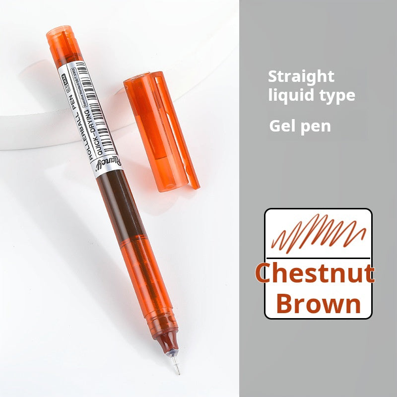 Color direct liquid ballpoint pen 12 colors