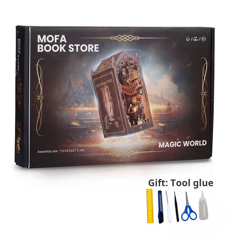 DIY Magic Book Nook Toy