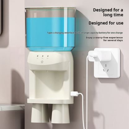 Máquina de enjuague bucal inteligente recargable por USB, automática y magnética